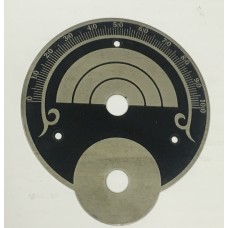 .29 Dial Metal Meter With Two 3/8" Holes 