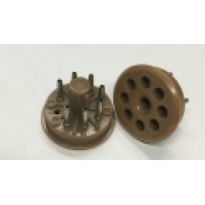Brown Tube Socket Plugs 