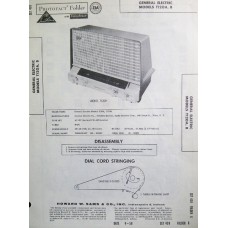 Schematic General Electric ModelsT120A, B (475x640)