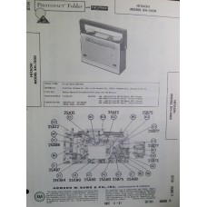 Schematic Hitachi Radio Model XH-1500 (476x640)
