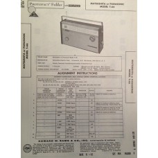Schematic Matsushita or Panasonic Model T-66 (472x640)