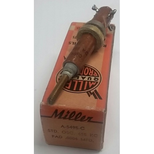 Miller A5495C RF Oscillator Coil 455 KC 1153021