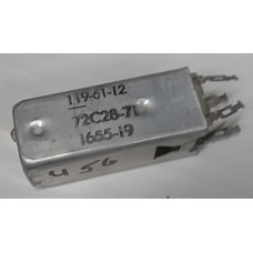 72C28-71 (119-61-2) 1655-19 IF Can Transformer 456 KC - 113120-1