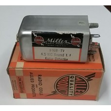 Miller 1468-TV IF Can Radio Detector Trans. 4.5 MC