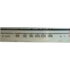 Dial Scale 6 3/4" 1 1/2"