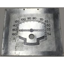 General Electric 5 7/8" x  5" Dial Scale 