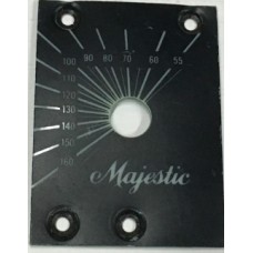 Majestic 2 9/16" x 2" Dial scale 
