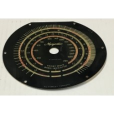 Majestic 5 11/2" x 5 3/4" Dial scale 