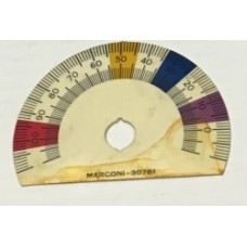 2 1/2" x 3 1/16" Dial scale 
