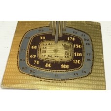 6 3/4" x 6 1/2" Dial Scale 