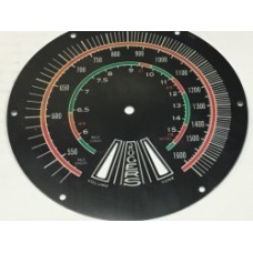Rogers 4 7/8" x 5 1/4" Diameter Dial Scale 
