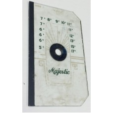 Majestic 3 1/8" x 5 5/16" Dial Scale 