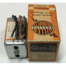 Miller IF Can 012-W1 Iron Core Radio Coils 1500 KC